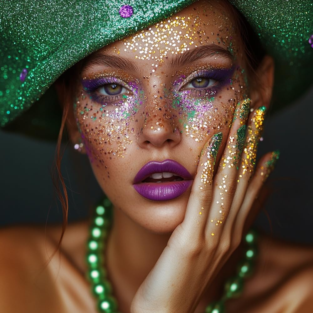 Mysense Gold Body Glitter Stick provides luminous facial highlight for selfies.