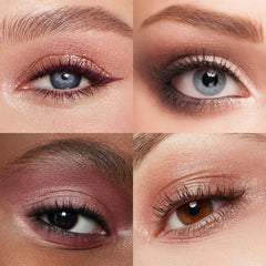 MYSTER ROSEY Neutral Eyeshadow Palette matte and shimmer balance for blending