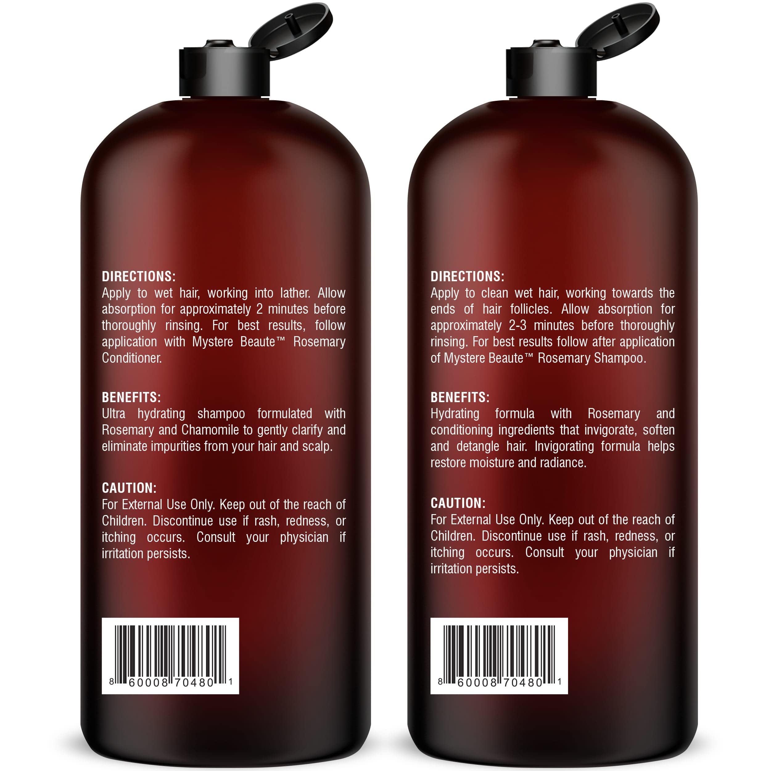 MYSTÉRE BEAUTÉ Rosemary shower scene demonstrates easy rinse-off nourishment.