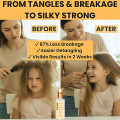 Mystique Abundance Revatology brushing curls shows easy detangling and frizz control.