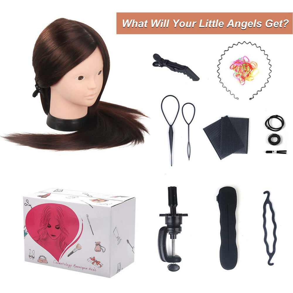 MYSWEETY curling styling demo demonstrates hair flexibility for practice sessions.
