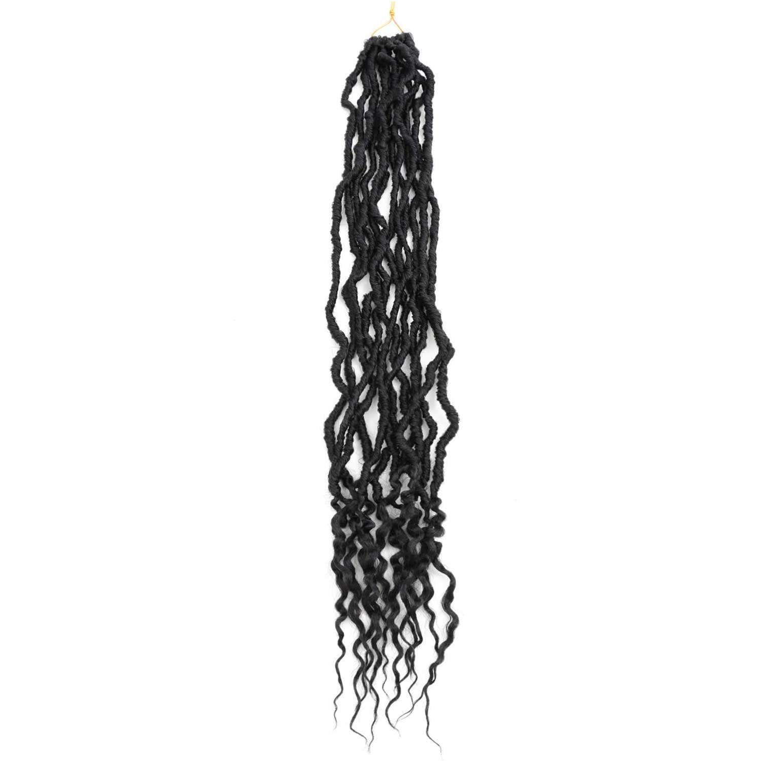 Mytarku Curly ends boho luxe locs suit daily goddess looks.