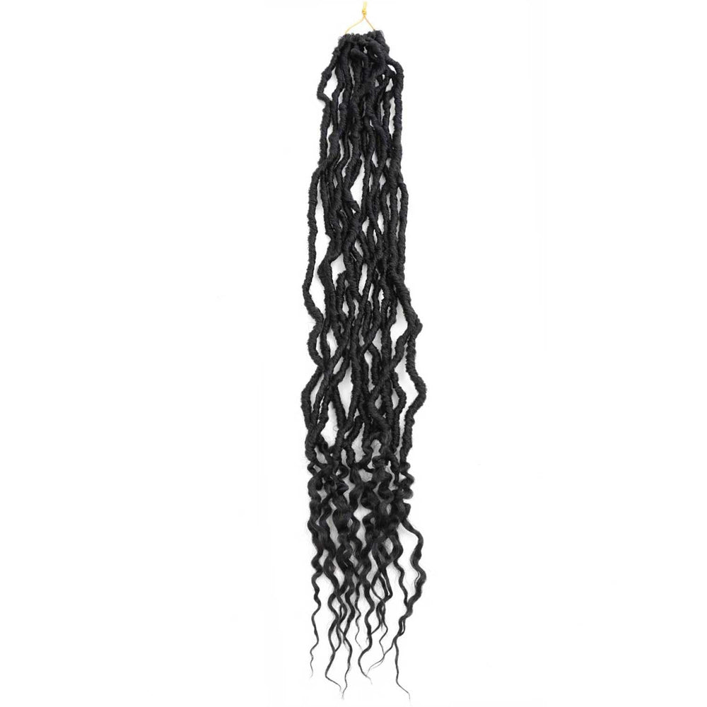 Mytarku Curly ends boho luxe locs suit daily goddess looks.