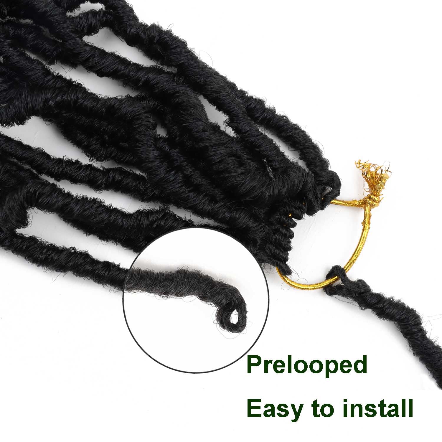 Mytarku Lightweight full bodied locs create soft silhouette.