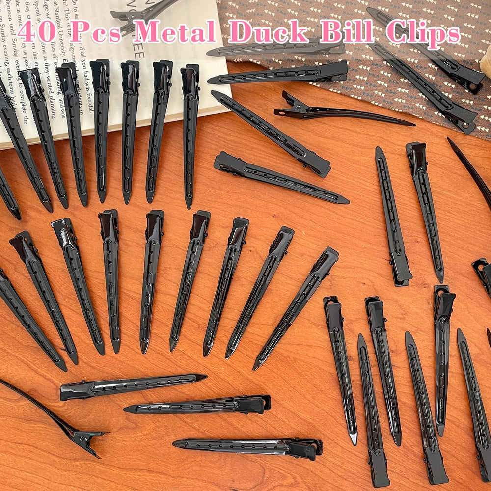 Mythos color-variety alligator clips showcase vivid hues for personalized looks.