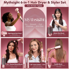 Mythsight StyleVibe attachments kit enables rapid look changes with multiple brushes.