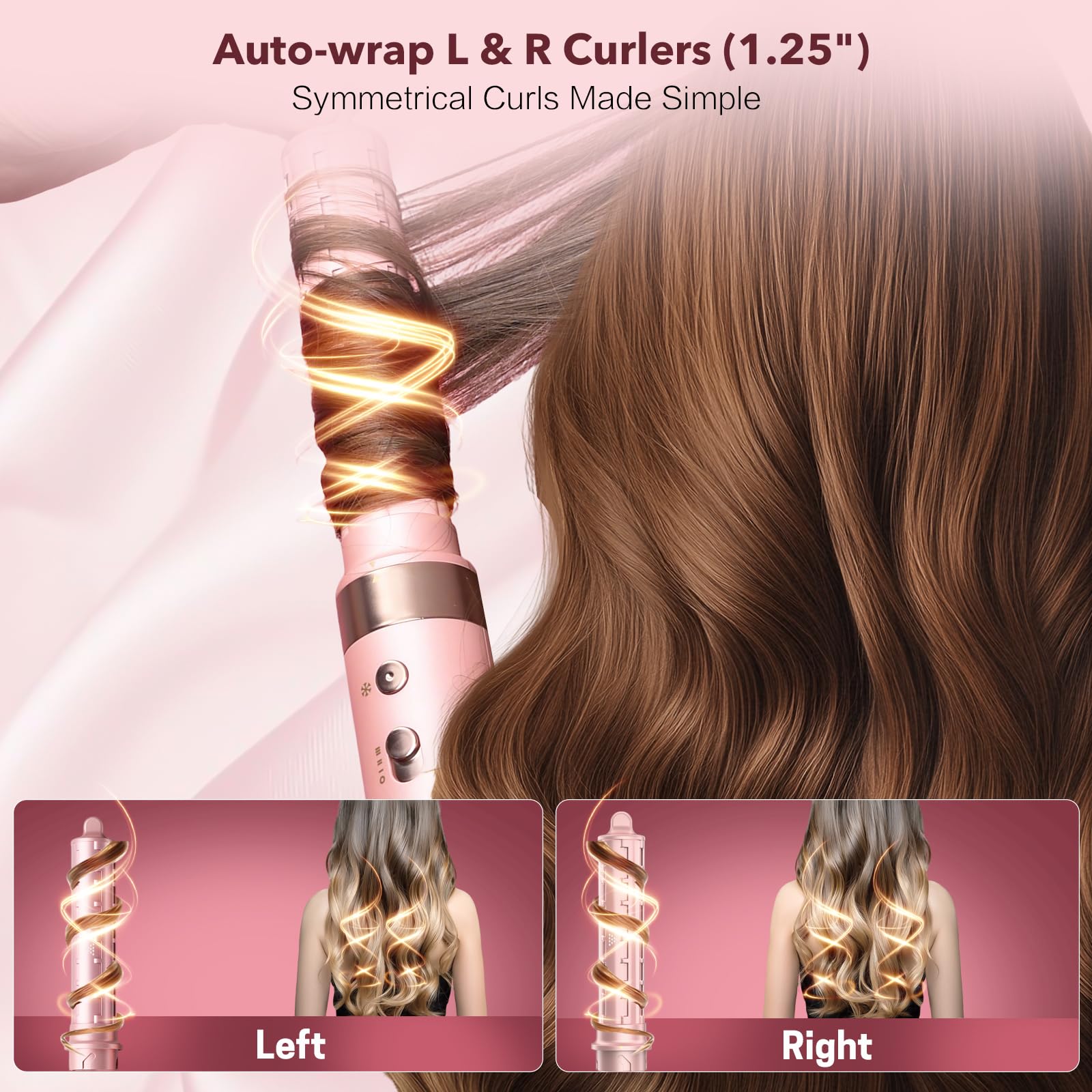 Mythsight StyleVibe frizz-control system delivers smoother shine.