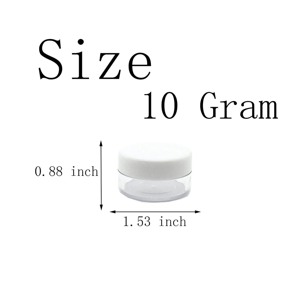 MYYZMY sample containers with threaded leakproof cap for secure travel