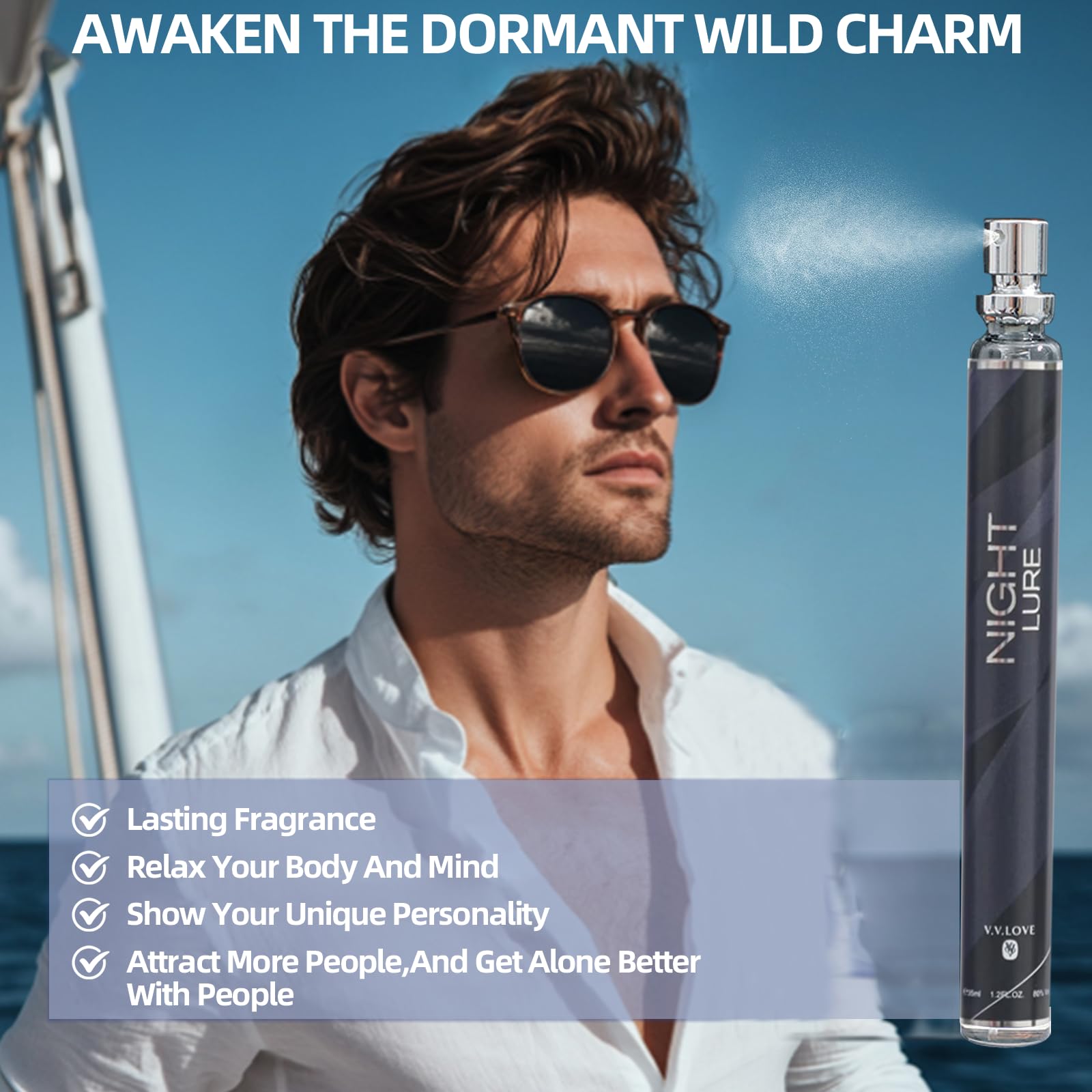 MZANK 4 Pack Cologne bottles 35ml, travel-friendly and ready for on-the-go scent.