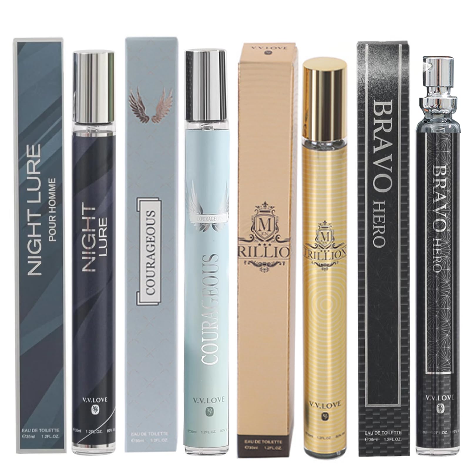 MZANK 4 Pack Cologne box front view, ideal gift presentation and premium gifting appeal.