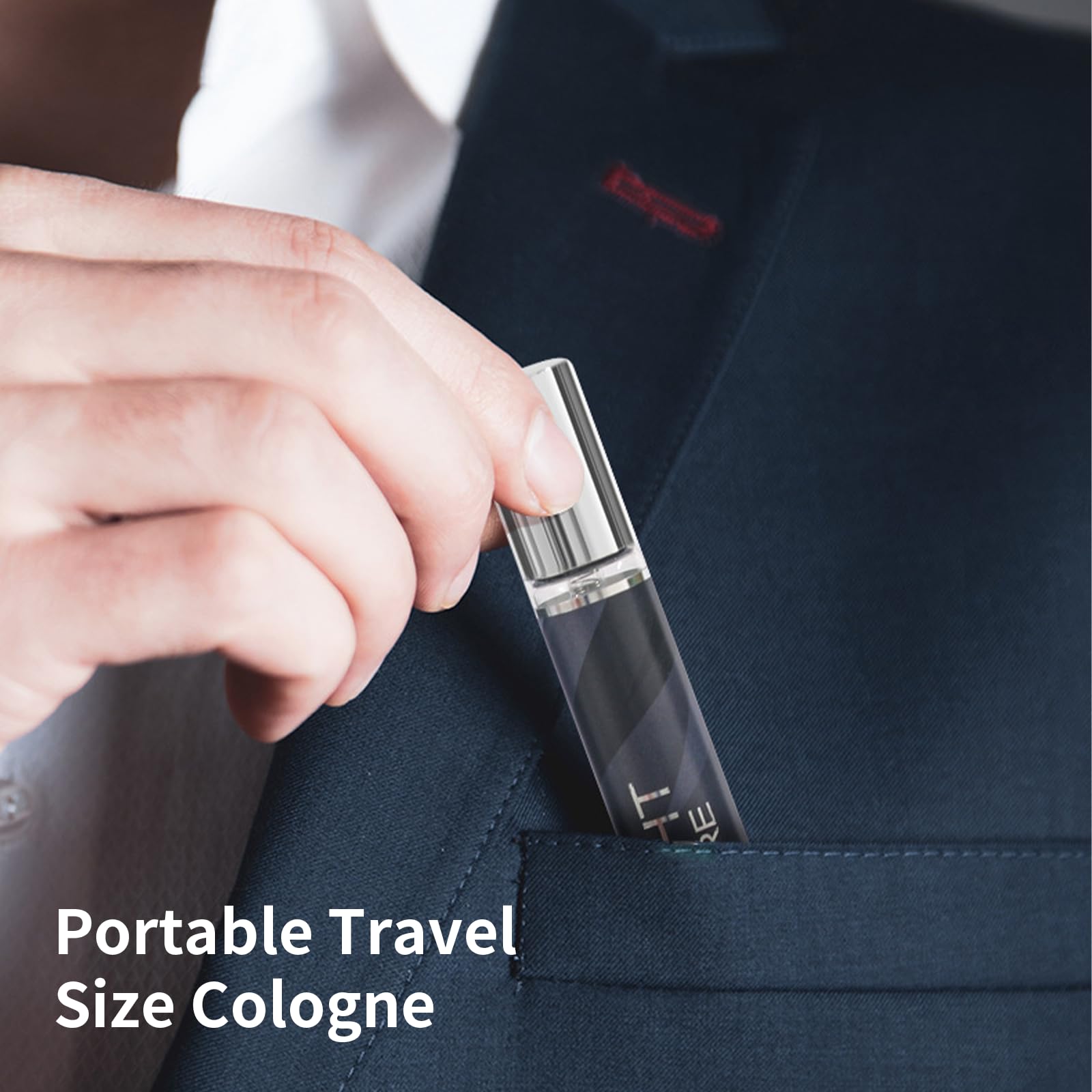 MZANK pulse-point application guide for subtle, balanced aroma.