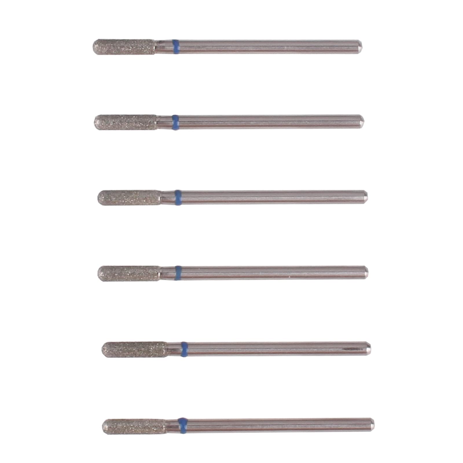 MZCMSL cuticle drill bits with cylinder and round top for precise, gentle prep.