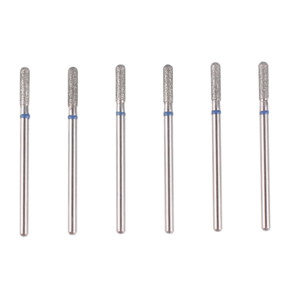 MZCMSL Cylinder Cuticle Drill Bits Set in case keeps tools organized for quick salon prep.
