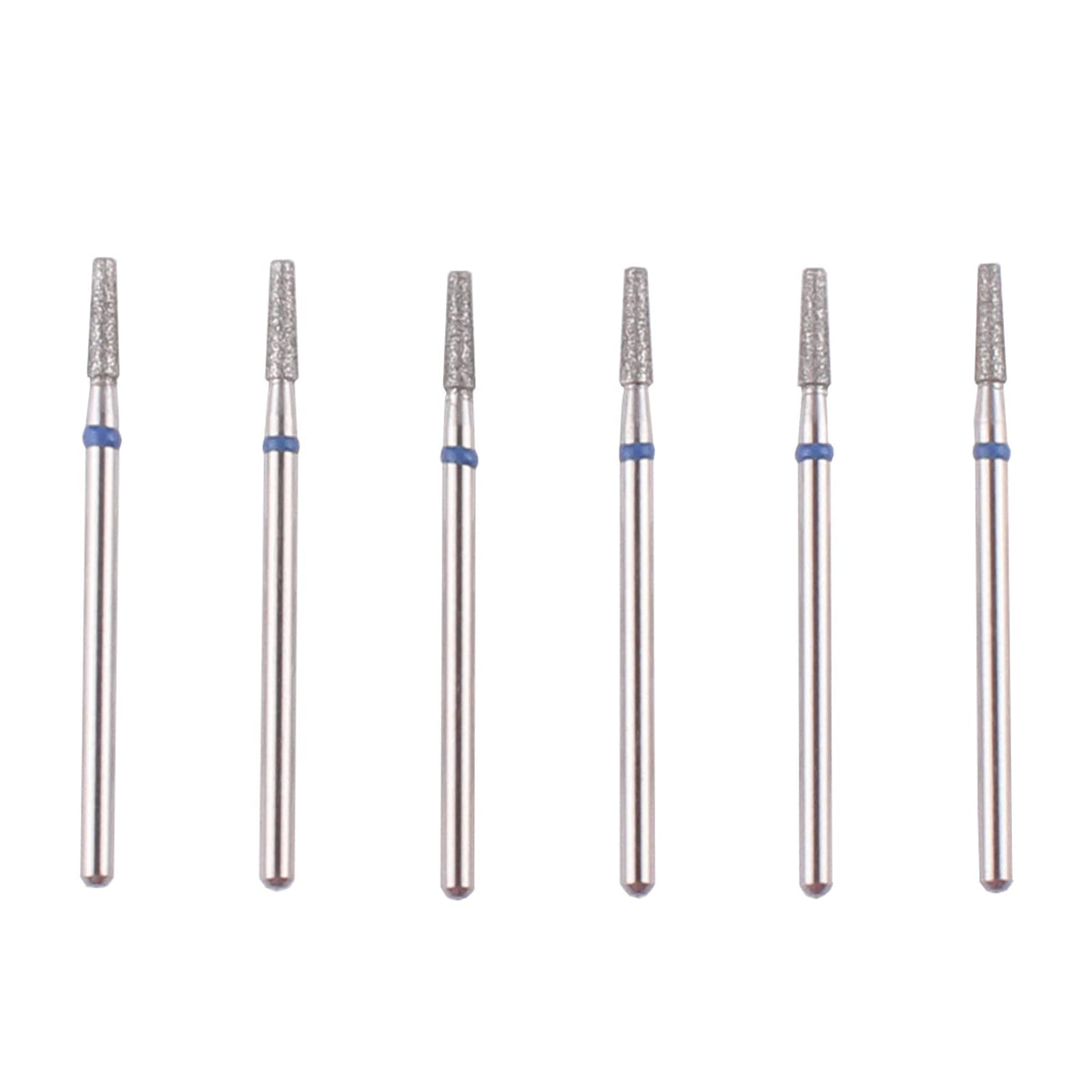 MZCMSL tapered barrel cuticle bit set in case for easy storage and on-the-go use