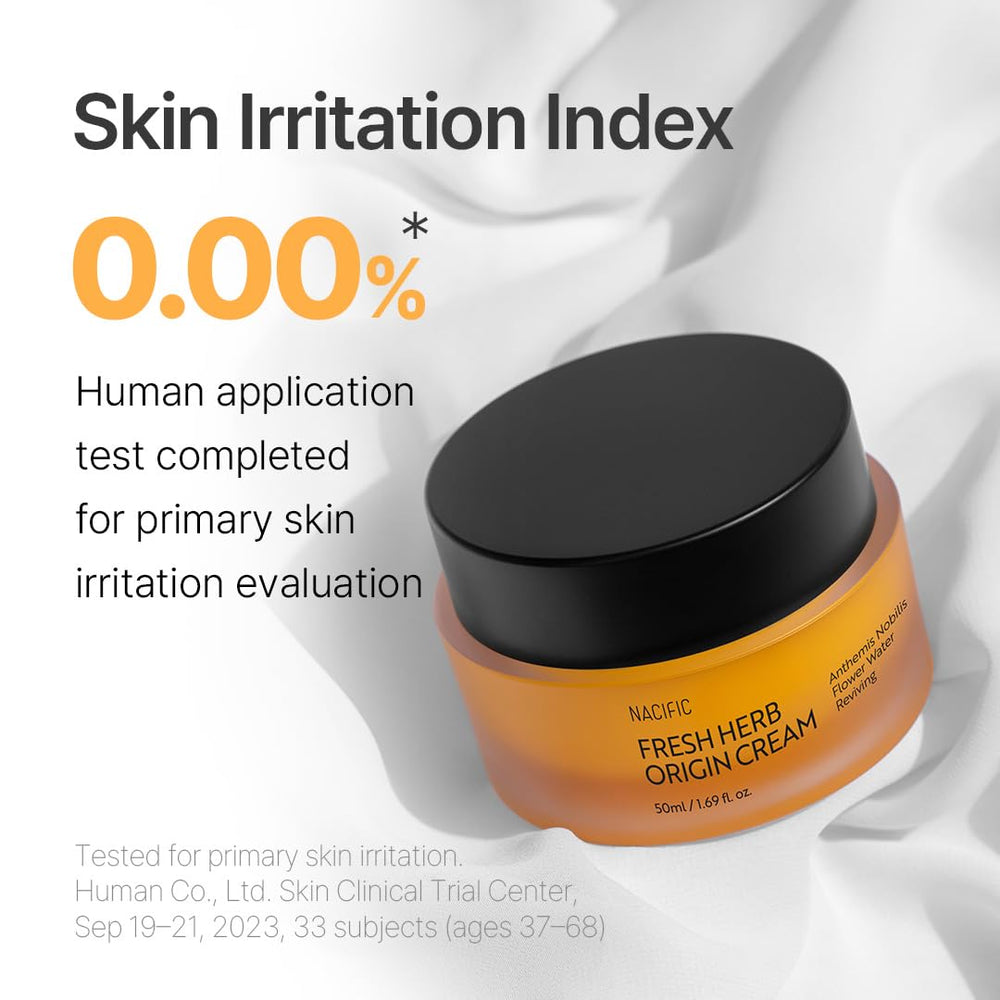 NACIFIC Fresh Herb Origin moisturizer being applied during daily routine