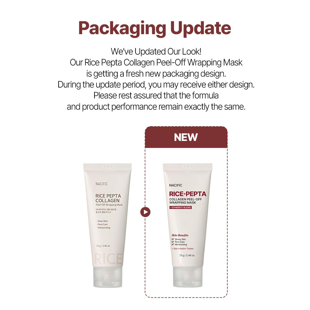 NACIFIC Peel-Off Film close-up demonstrates hydrating seal for plump skin.