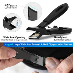 Nadadora nail file included to shape edges and finish pedicure.