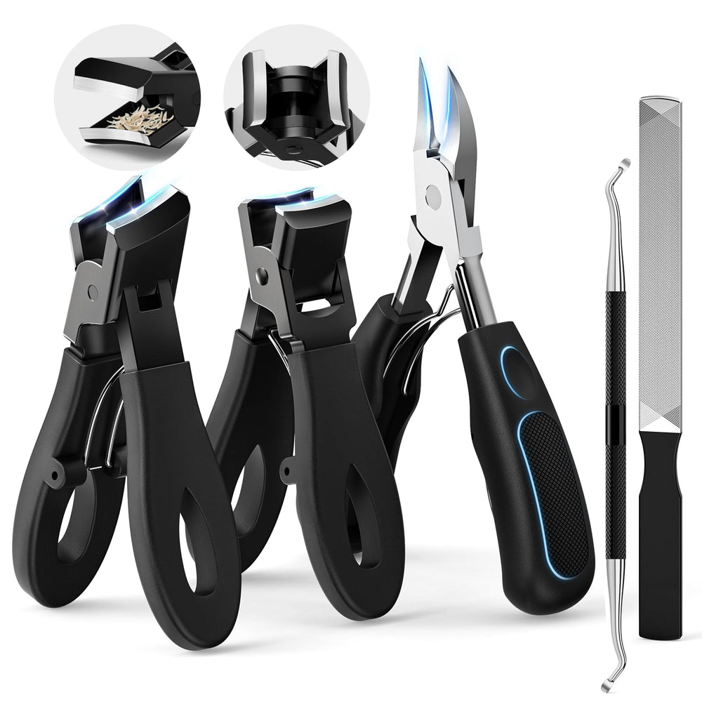 Nadadora professional ingrown toenail tools kit with long-handled clipper for easy trimming.