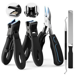 Nadadora professional ingrown toenail tools kit with long-handled clipper for easy trimming.