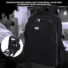 NADAENMF barber clippers and combs fit neatly in dedicated compartments for quick setup