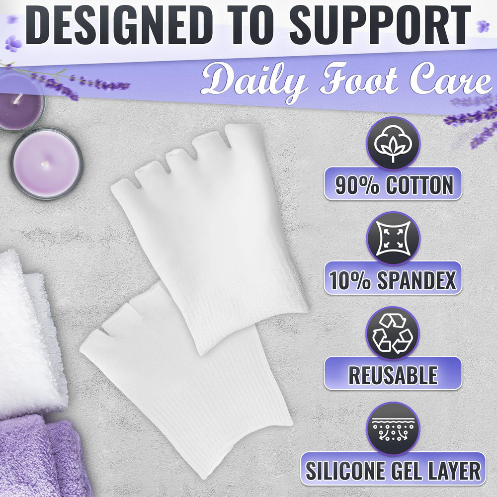 NADOBA foot relaxation socks demonstrate gentle support for tired feet