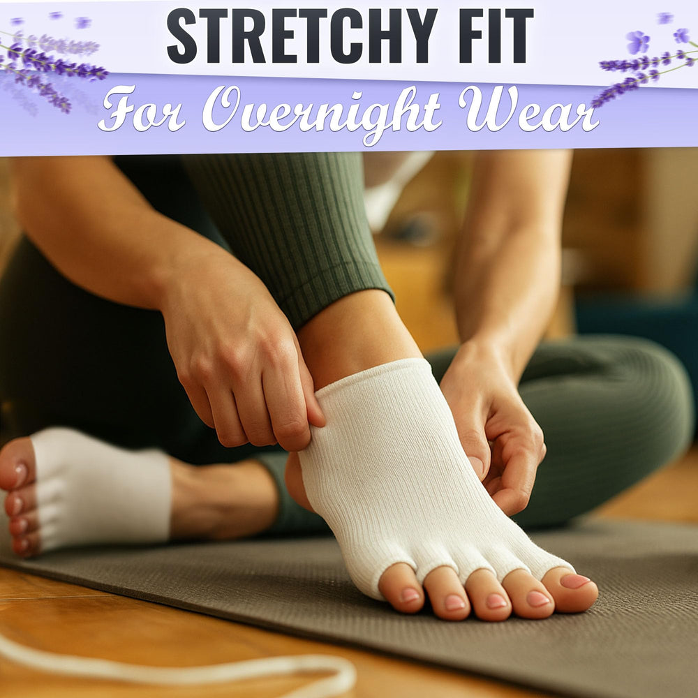 NADOBA moisturizing toe socks ideal for home skincare routines