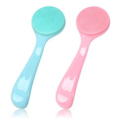 NADUSEP cepillo facial de silicona azul para una limpieza suave y eficaz.
