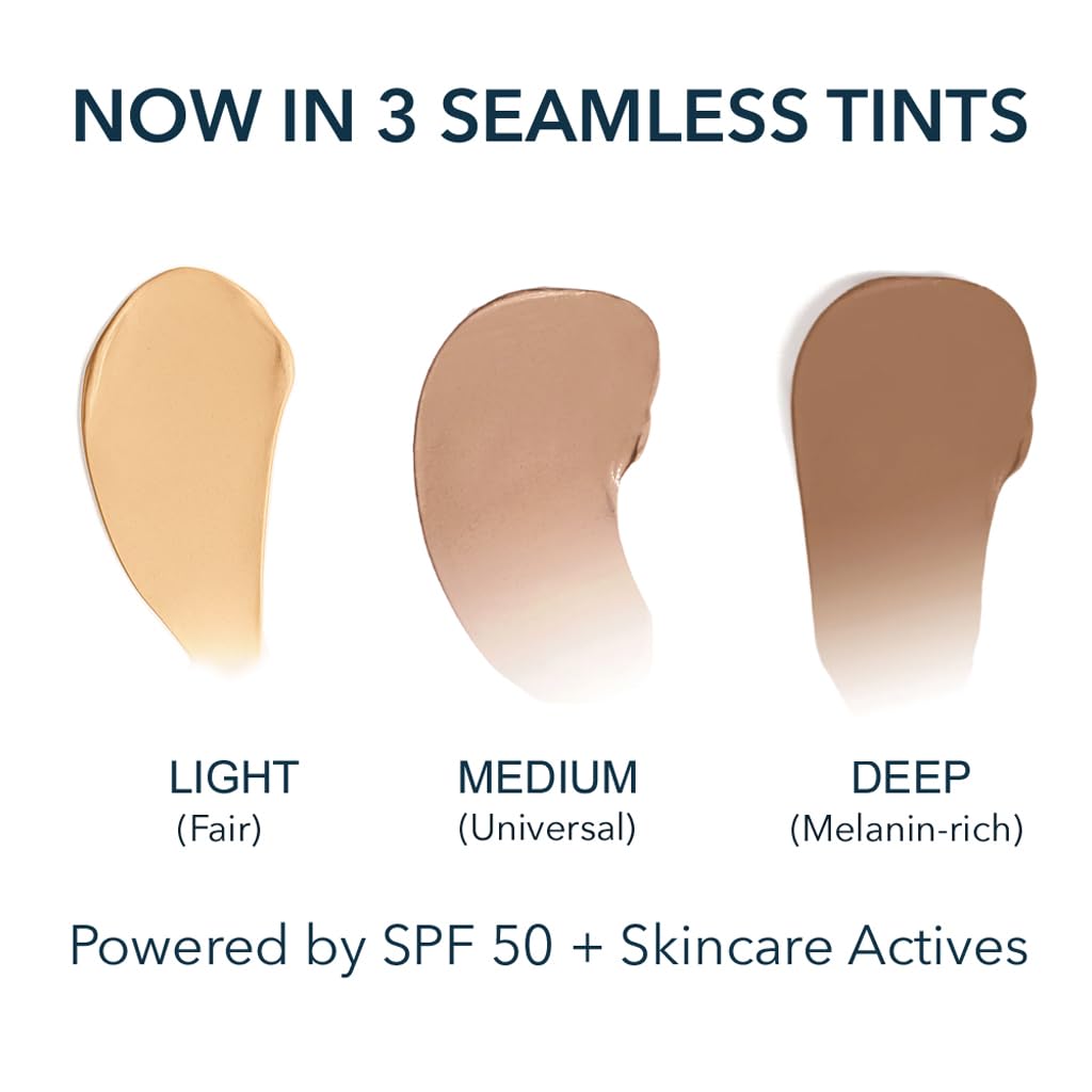 NAELI zinc oxide mineral sunscreen non-nano filter on the face.