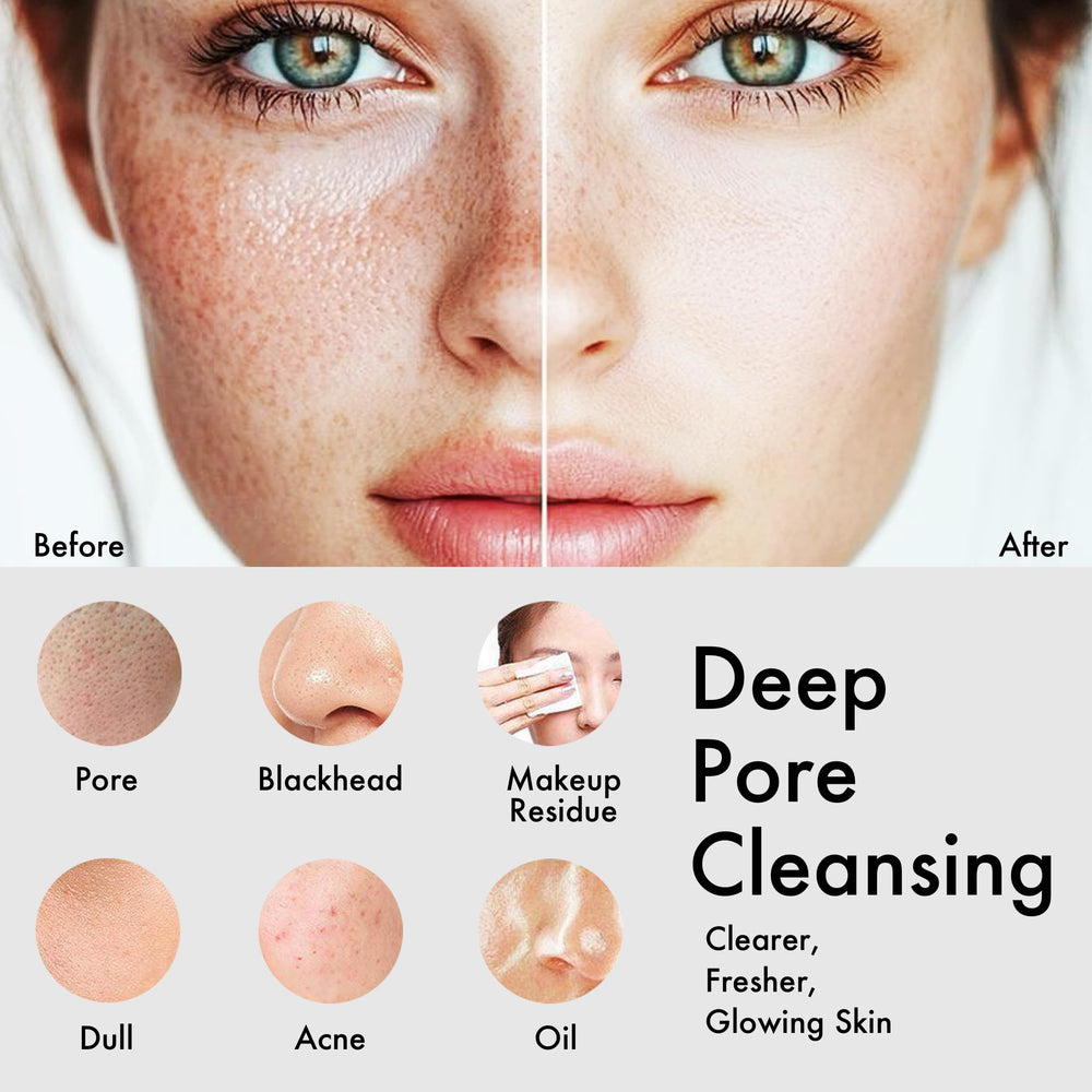 NågraCoola brush heads enable deep cleansing and gentle exfoliation.