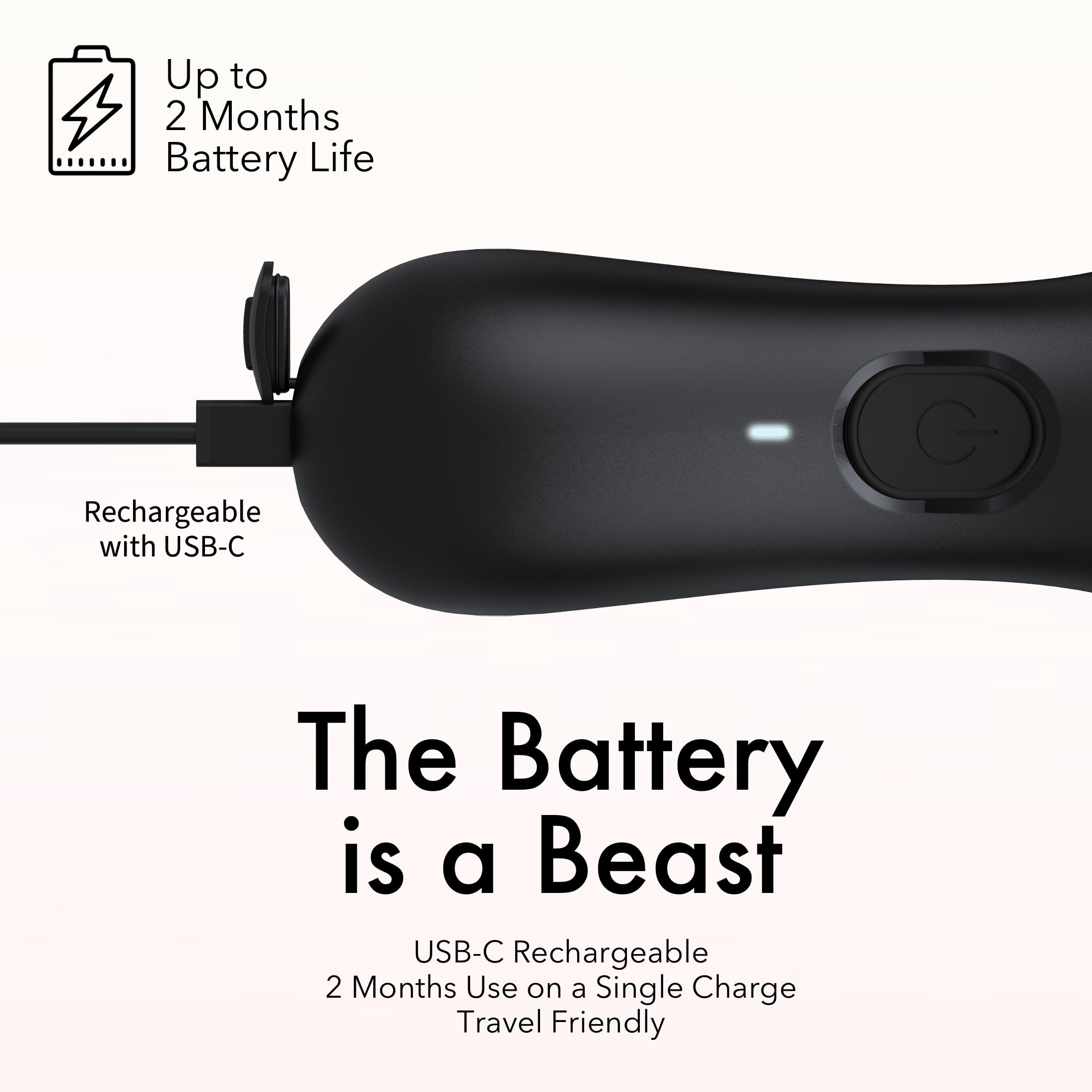 NågraCoola long-lasting battery supports extended use.