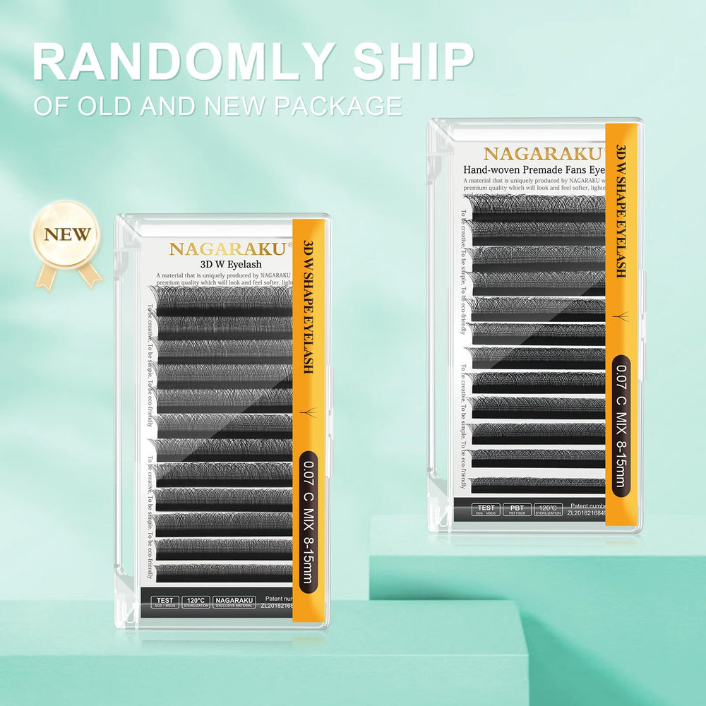 Nagaraku foil-transfer packaging enables clean handling and minimal mess.