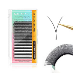 NAGARAKU YY Lashes 4D easy fan ready for rapid professional lash application.