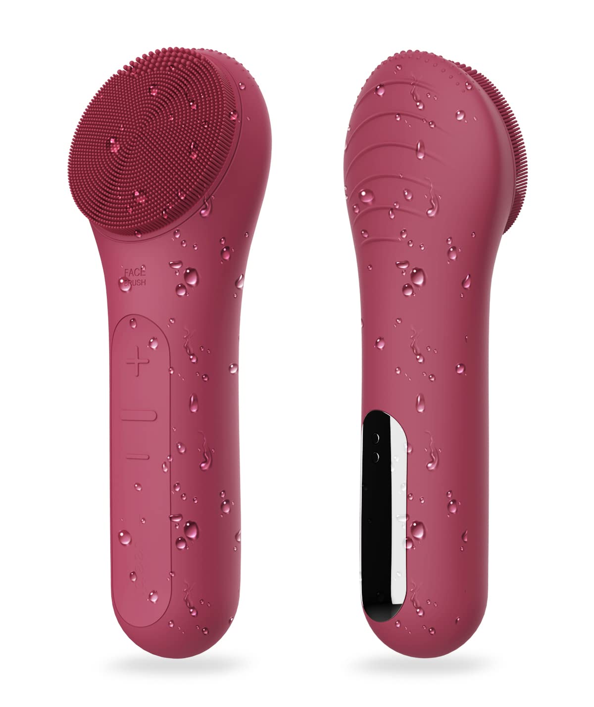 NågraCoola CLIE face scrubber berry compact design for quick cleansing