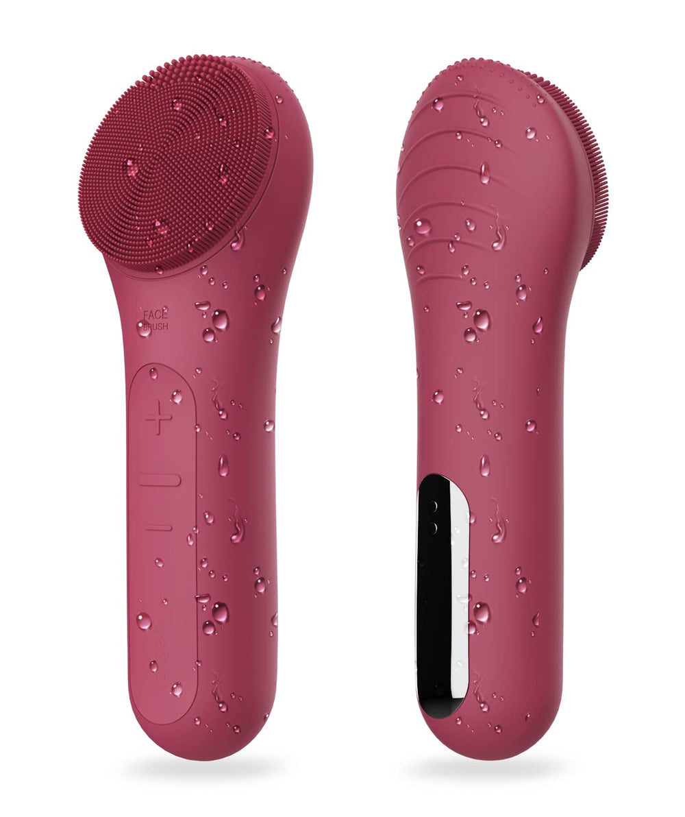 NågraCoola CLIE face scrubber berry compact design for quick cleansing
