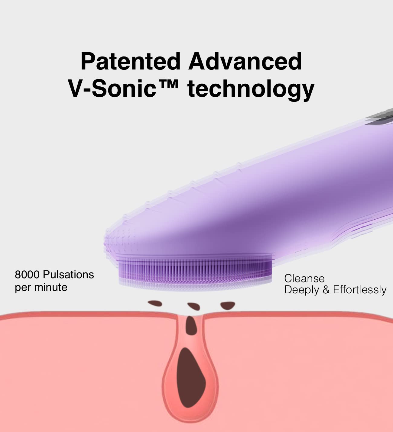 NågraCoola CLIE ripple massage surface ready to boost product absorption.
