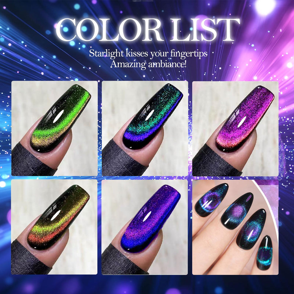 NAIL GIL Clear base shimmering polish adds sheer glitter over any color