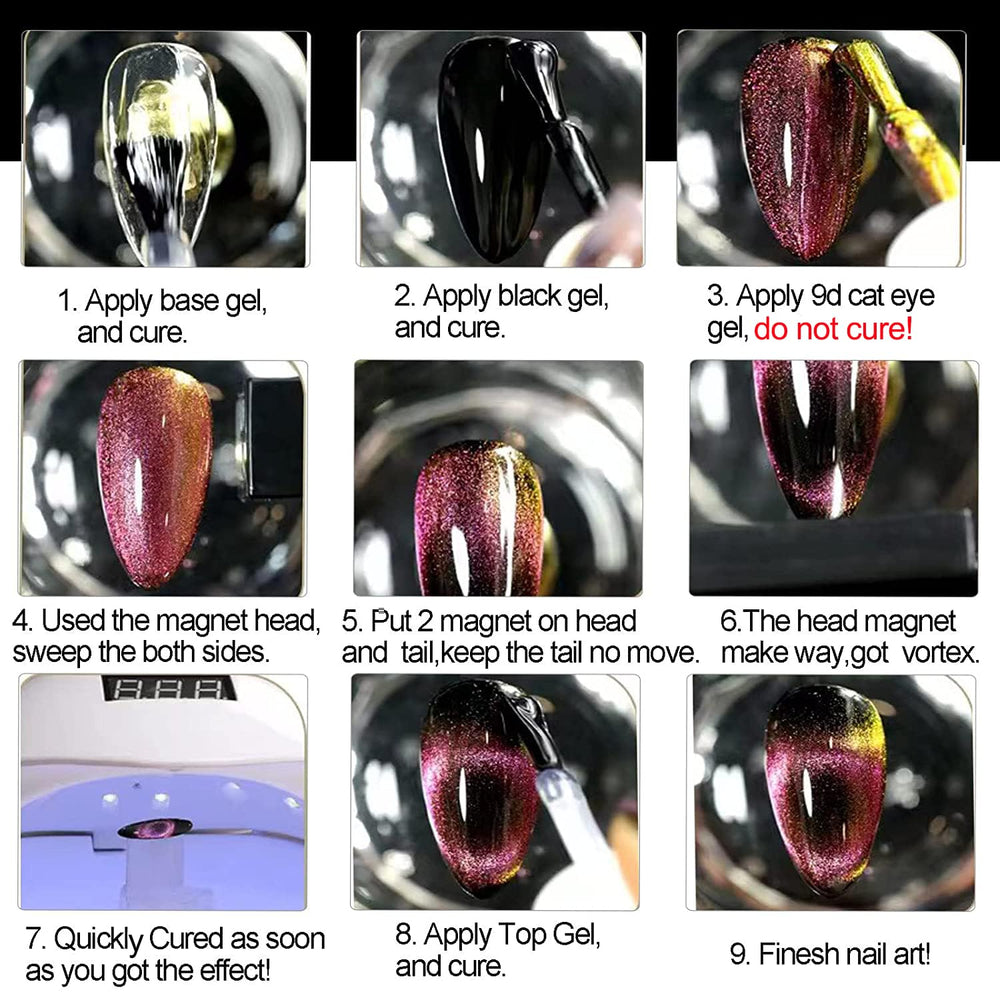NAIL GIL UV LED lamp friendly polish cures quickly for salon ready nails