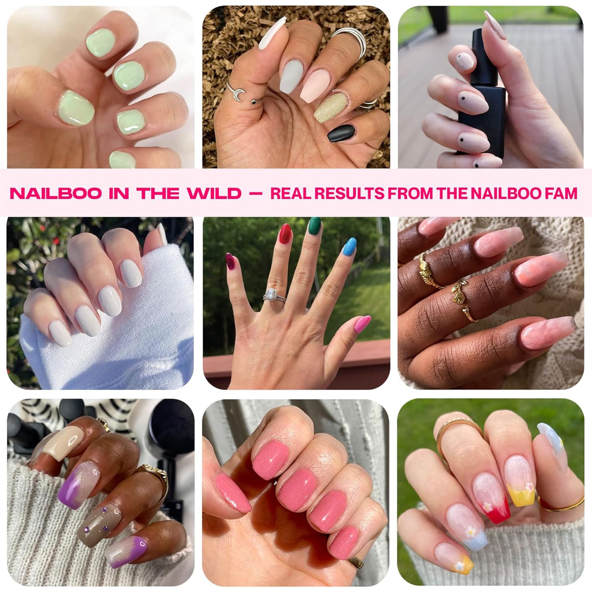 Nailboo cuticle pusher shown for gentle prep before dipping.