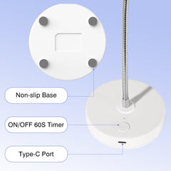 NailFace Flash Cure Lamp shows 1000mAh rechargeable battery for portable sessions.