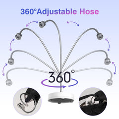 NailFace Flash Cure Lamp with weighted base for stable hands-free use.