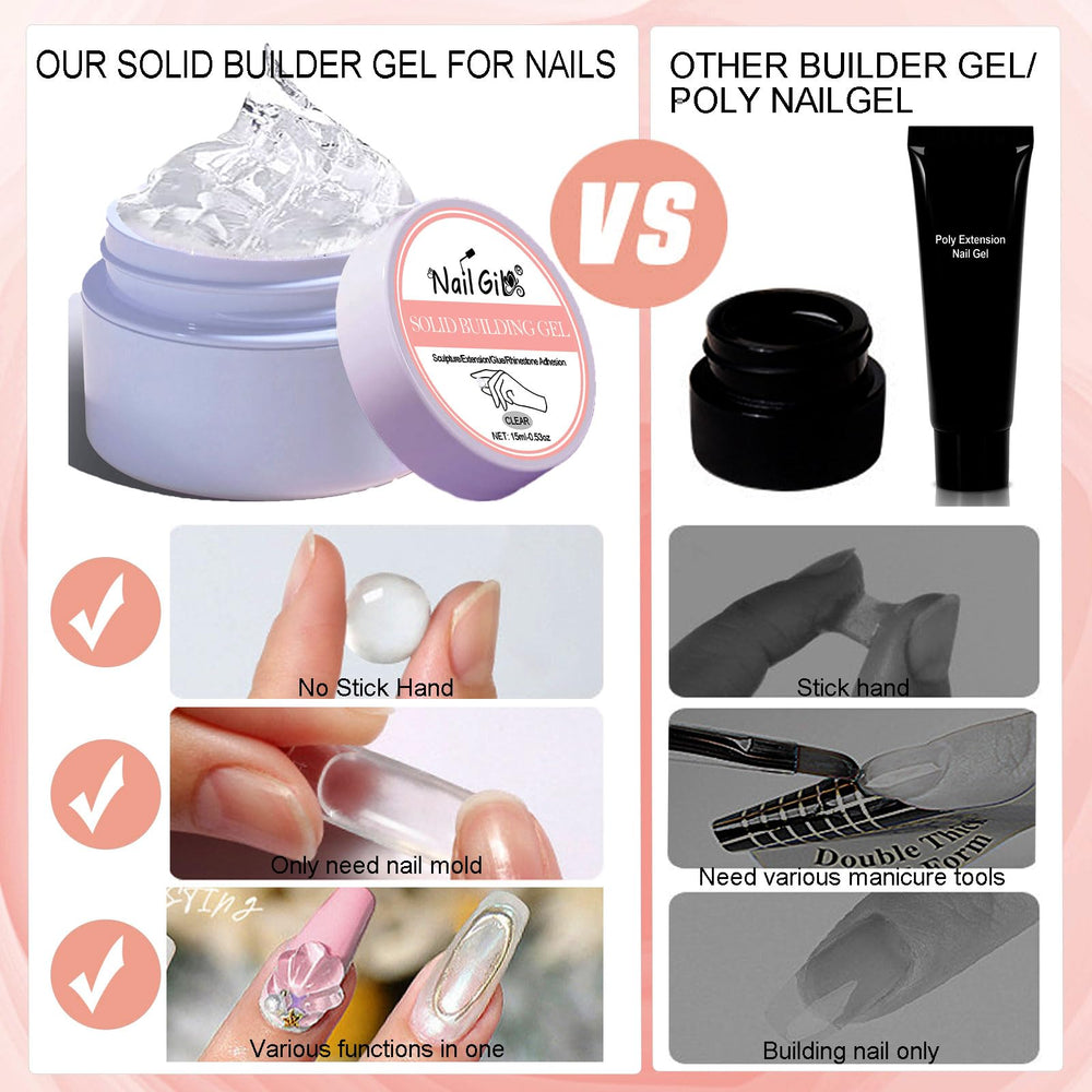NAIL GIL gel de adhesión para fijar tips y gemas