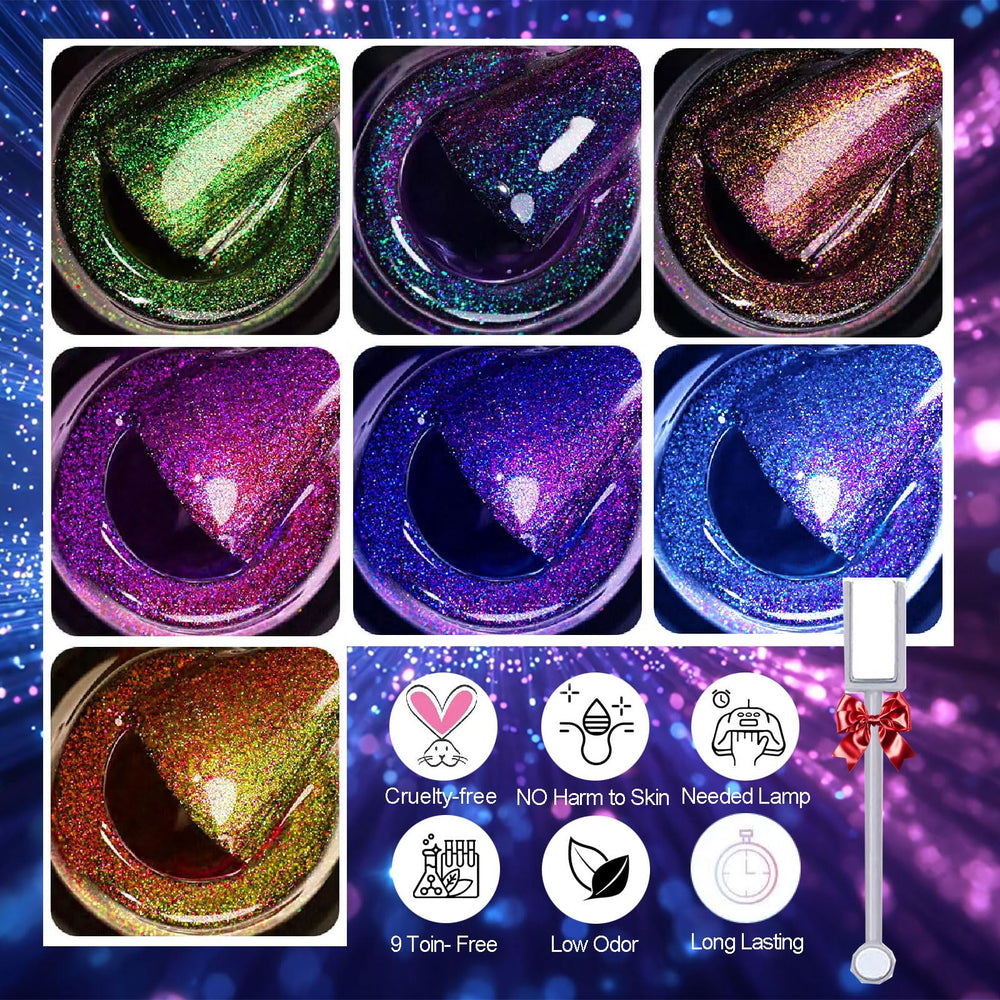 NAILGIL glossy finish close-up highlights vibrant glass-like shine.