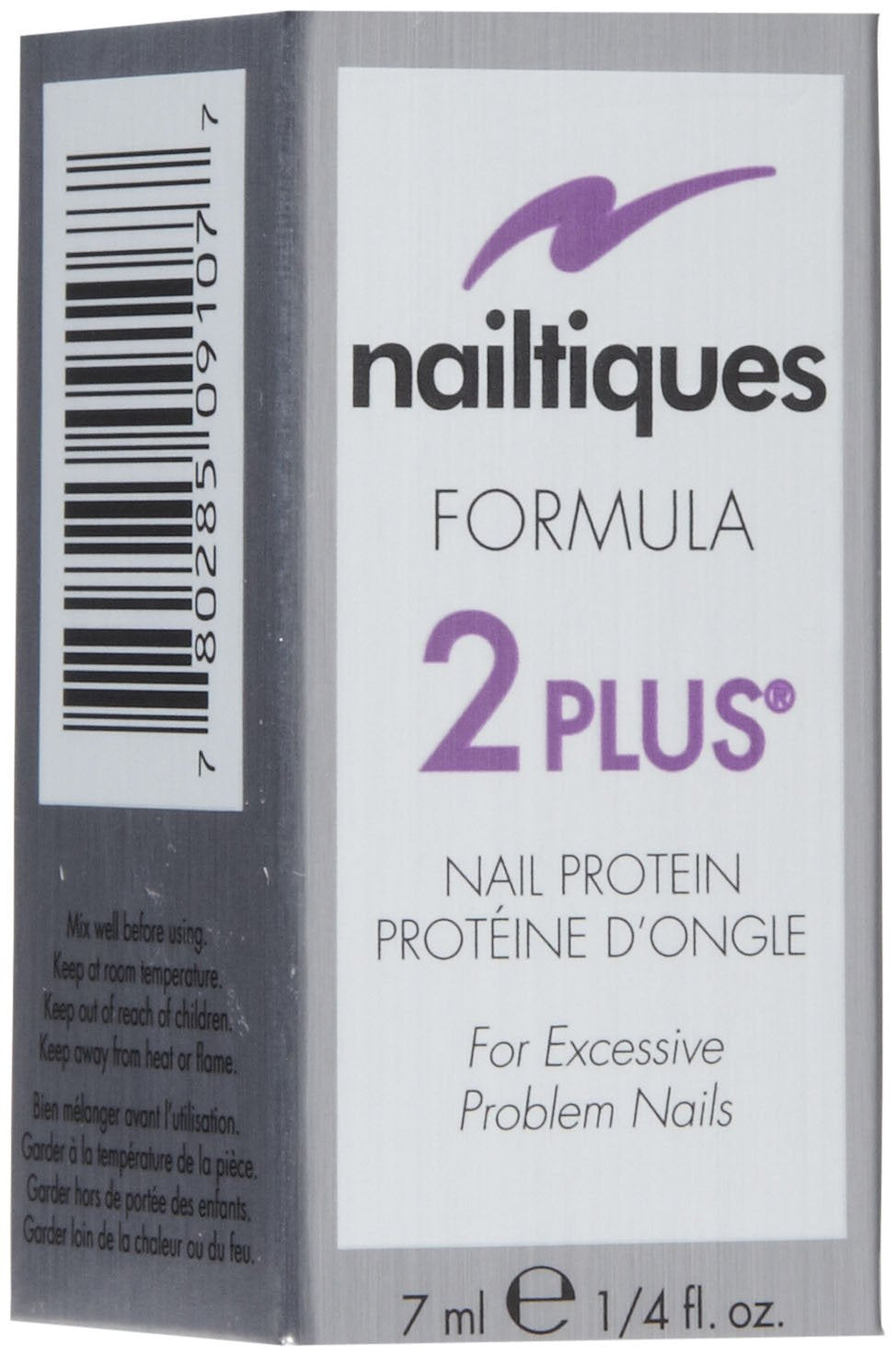 Nailtiques Formula 2 Plus application image illustrating treatment for long, healthy nail growth.
