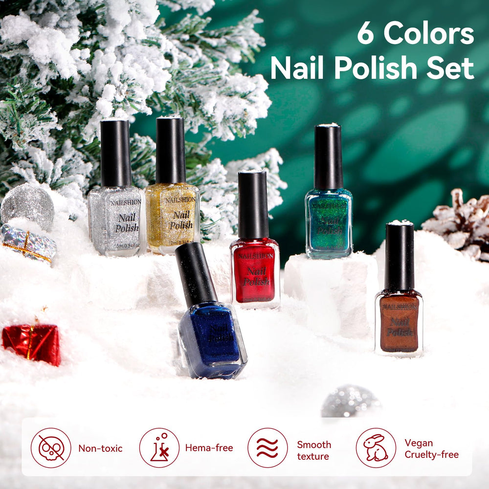 Nailshion high shine and durability for chip-resistant wear.