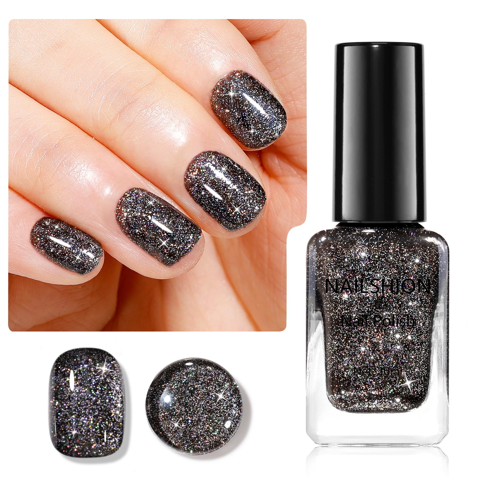 Nailshion Home manicure setup shows easy, shareable nail art inspiration
