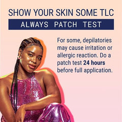 Nair Seaweed Leg Mask application on legs suggests painless, even coverage