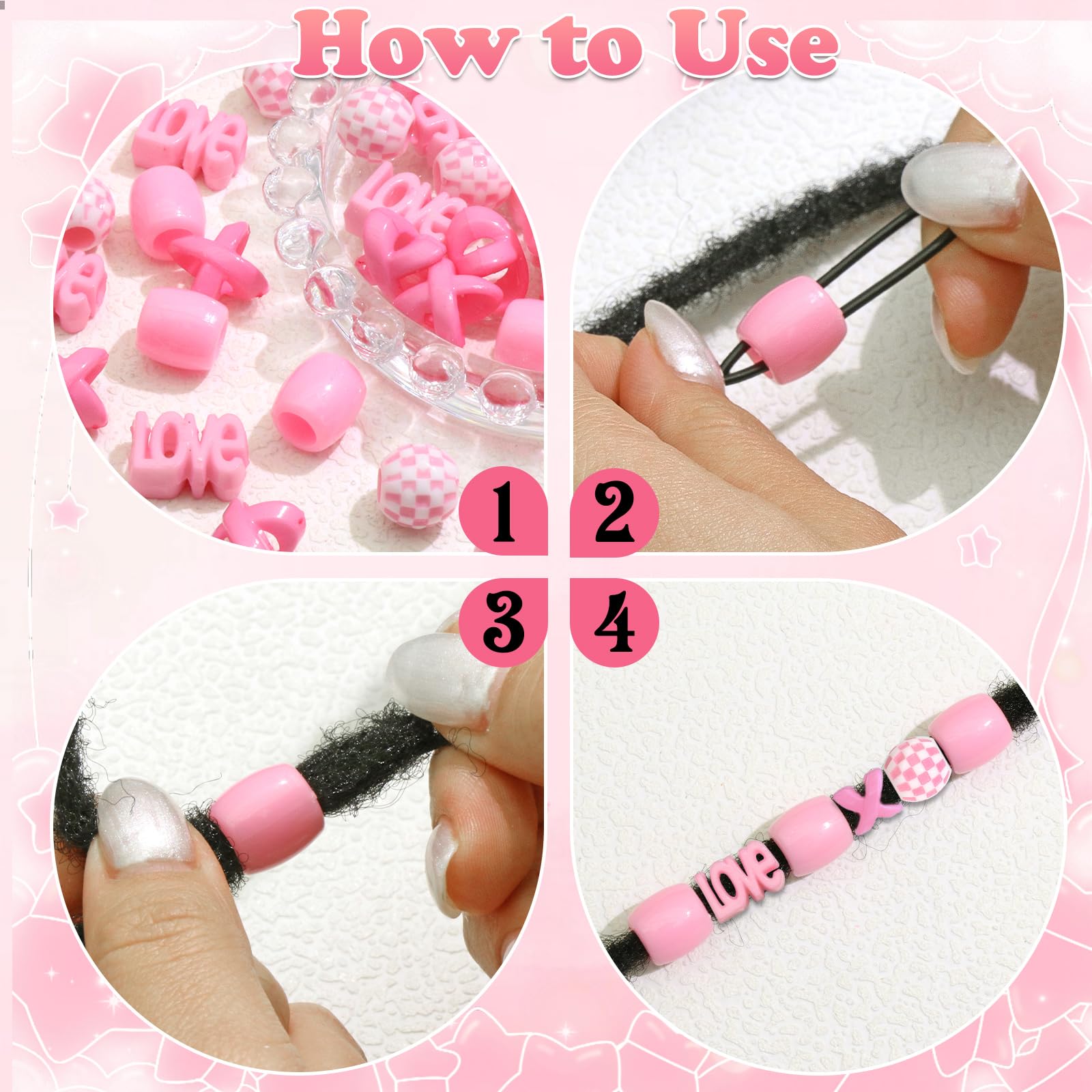 NAISKA gift-ready pink beads ideal for mom, sister, or friend