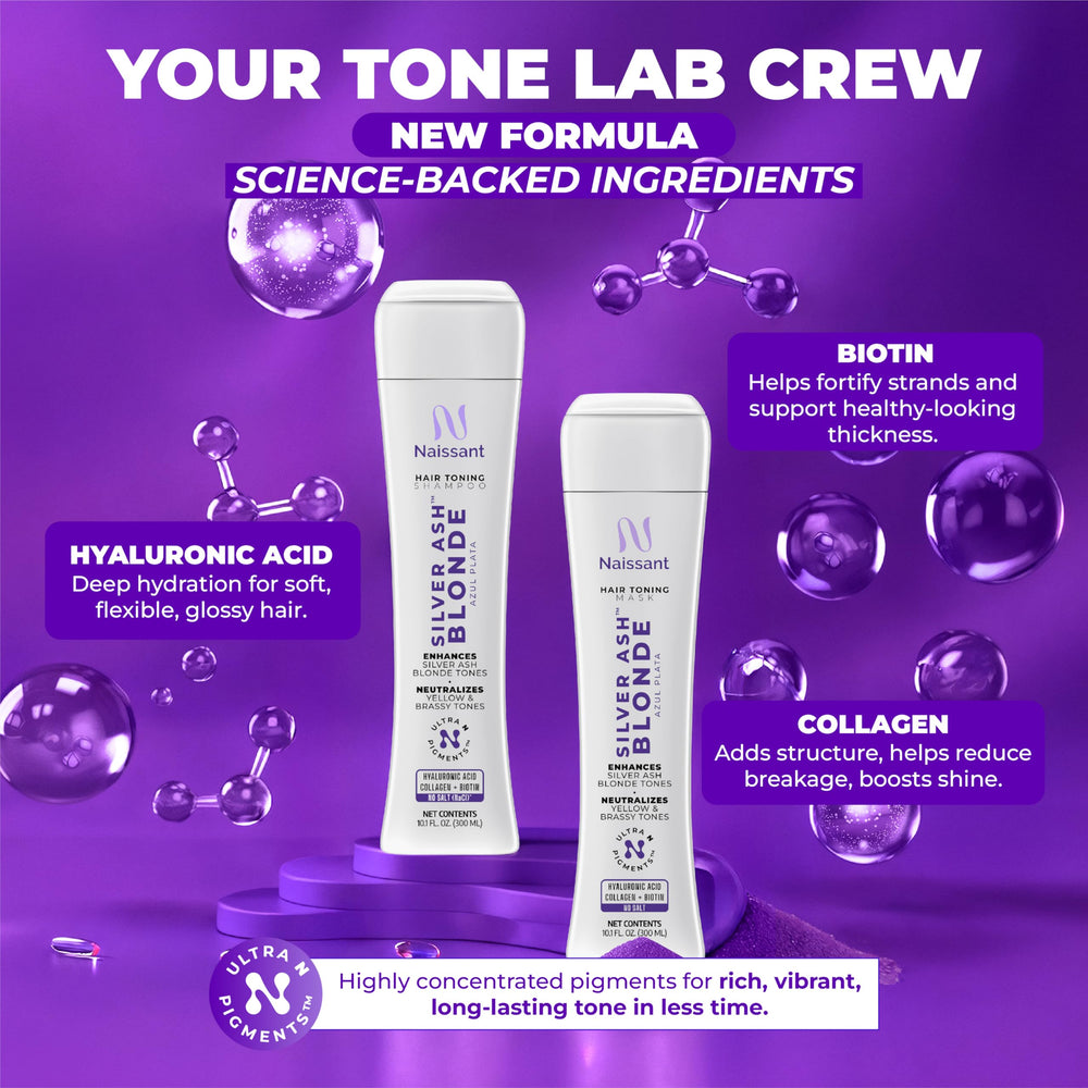 Naissant Clean Formula Label Packaging communicates ammonia- and sulfate-free care