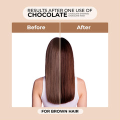 Naissant Copper Chocolate Mask texture swatch highlights pigment-rich formula.