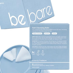 Naisture Bebare balm-texture close-up highlighting nourishing cleansing.